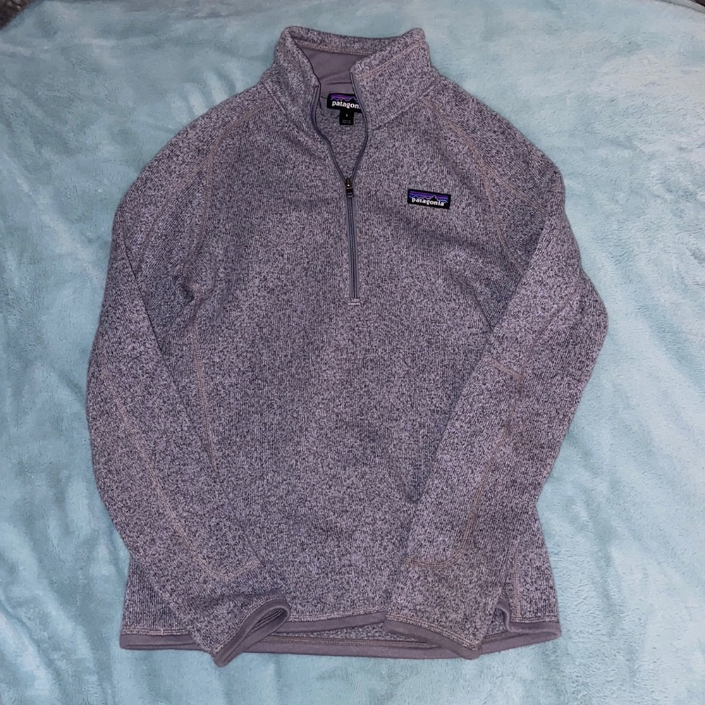 Patagonia Purple 3/4 Zip Up